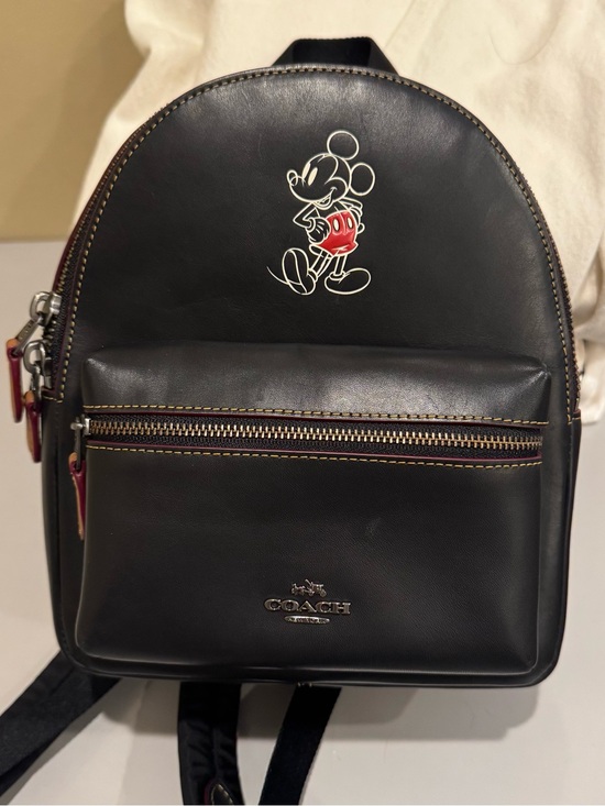bleecker backpack coach black Carry On Leather Handle Length:Long 8